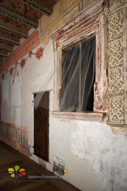 Wnętrza pałacowe w Gorzanowie